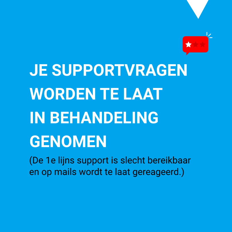 10 signalen dat je (misschien) teveel betaalt voor je LCMS: Je supportvragen worden te laat in behandeling genomen