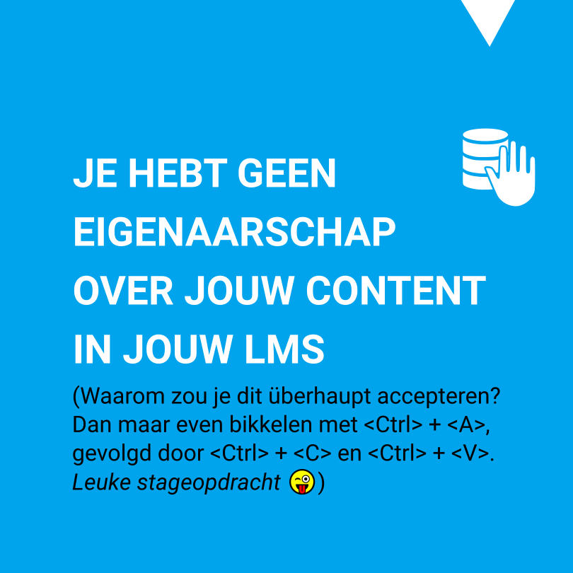 10 signalen dat je (misschien) teveel betaalt voor je LCMS: Je hebt geen eigenaarschap over jouw content in jouw LCMS