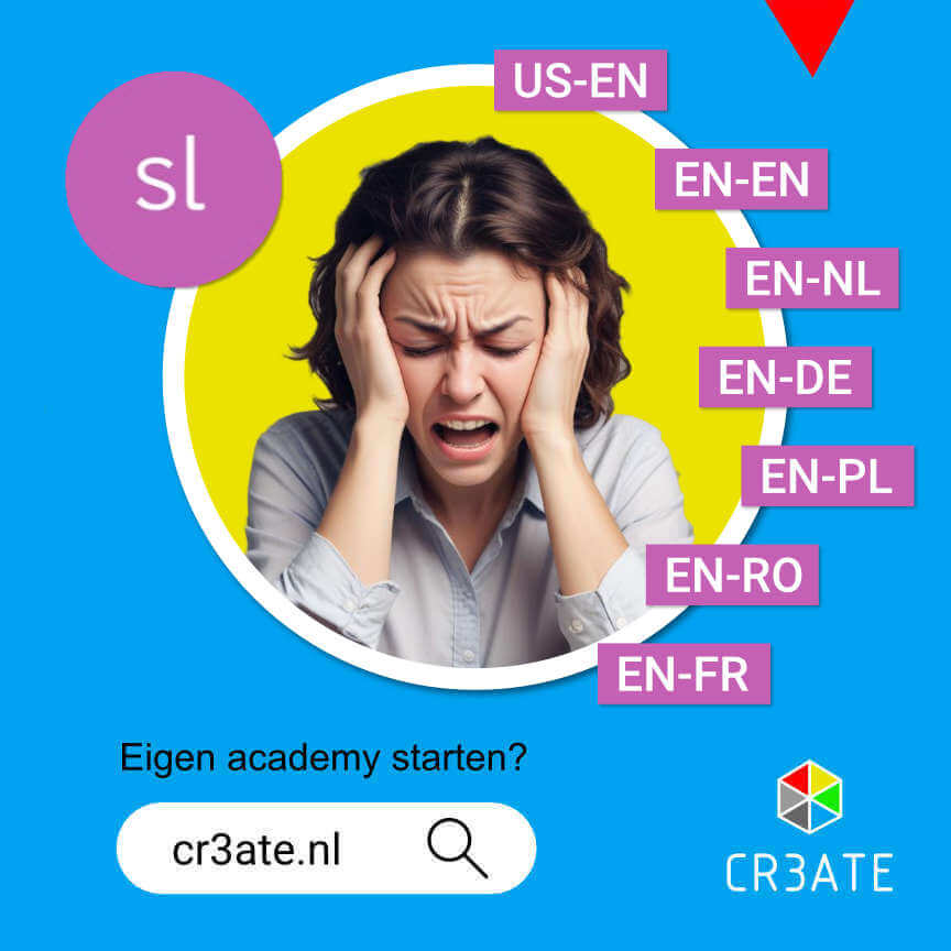 Screenshot van Storyline 360 interface met video ondertitels die niet worden geëxporteerd voor vertaling.